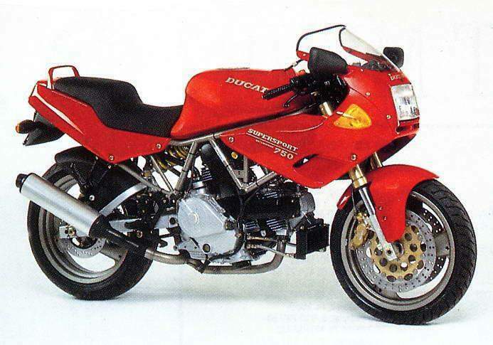 Ducati 750 Supersport (Half fairing) technical specifications